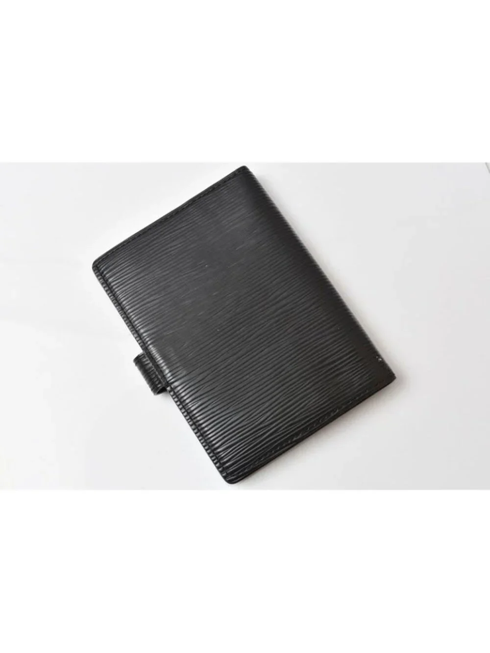 Louis Vuitton Notebook Cover Agenda PM Epi Black